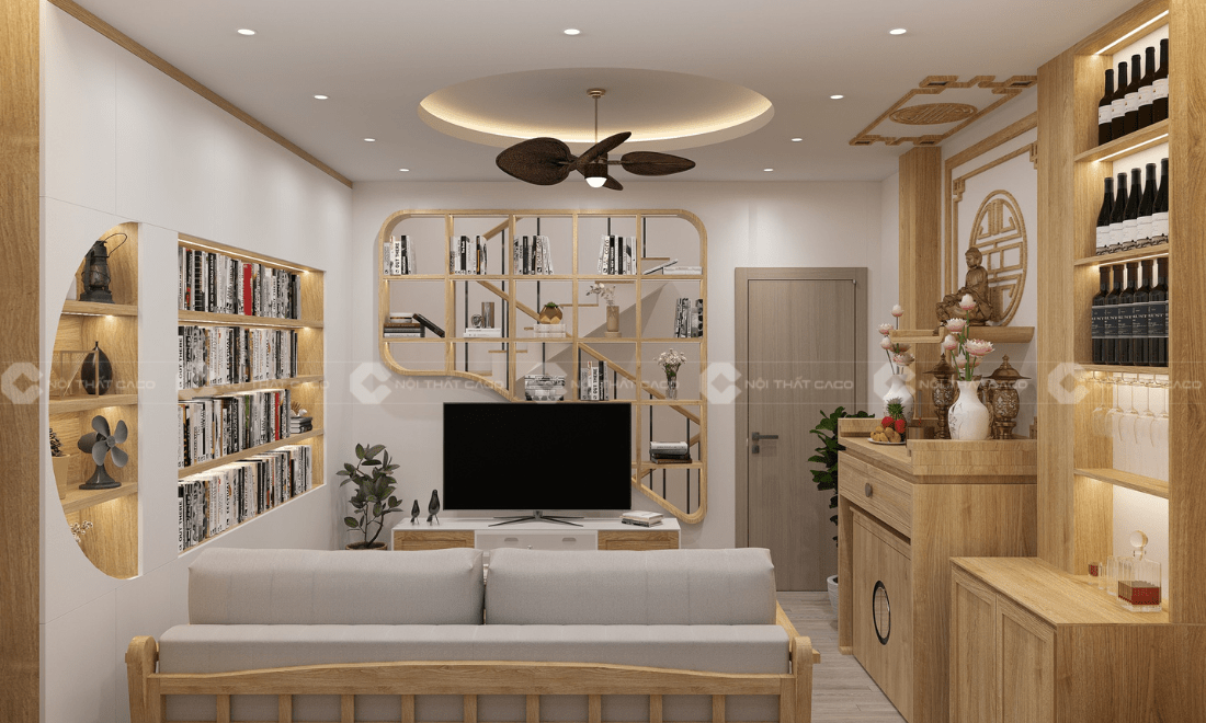 thiết kế thi công nội thất nhà phố 4