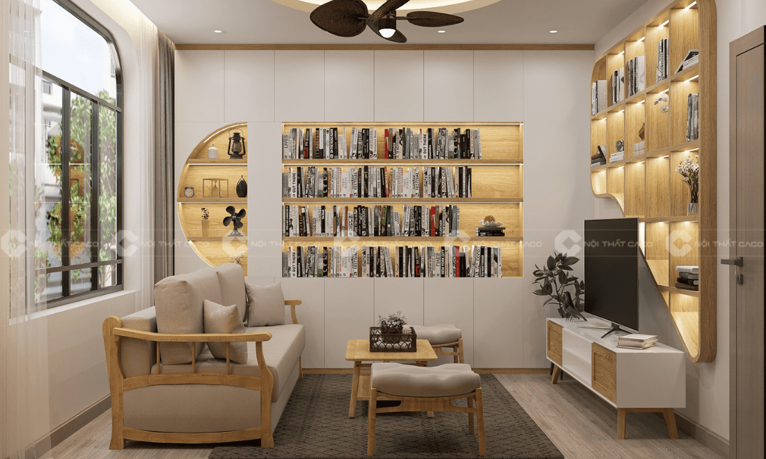 thiết kế thi công nội thất nhà phố 3