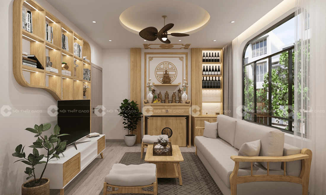 thiết kế thi công nội thất nhà phố 2