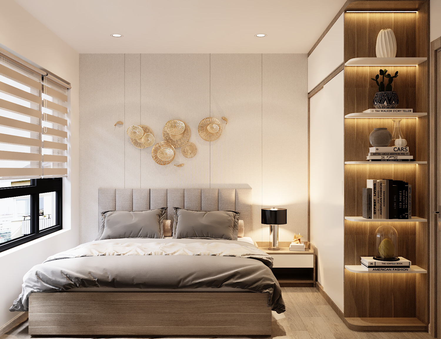 35+ Mẫu thiết kế nội thất phòng ngủ đẹp, hiện đại & sang trọng