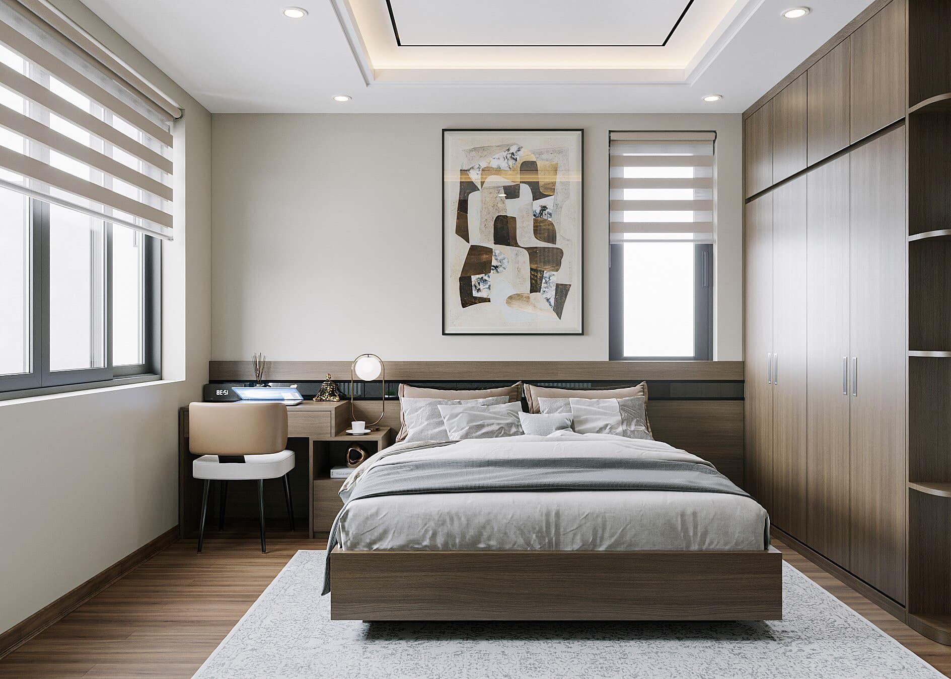 Thi công nội thất phòng ngủ 8