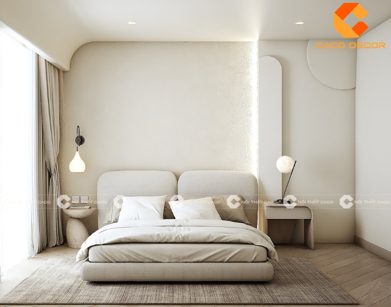 Thiết kế phòng ngủ tối giản diện tích hẹp