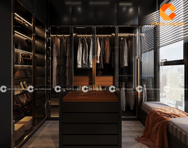 Tủ quần áo cánh kinh theo phong cách Minimalism