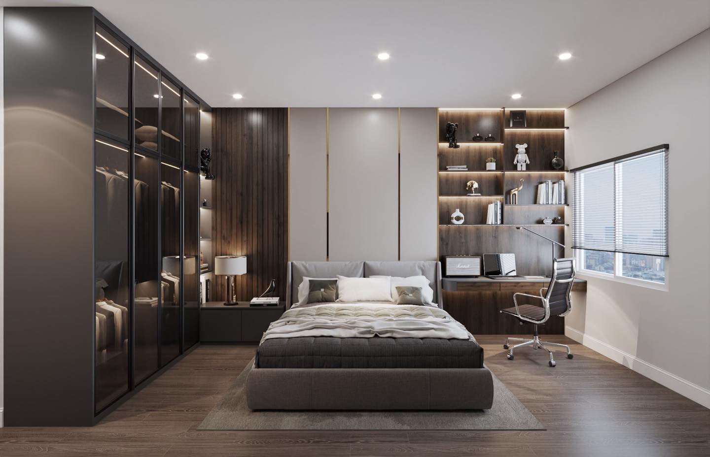 Thi công nội thất phòng ngủ 2