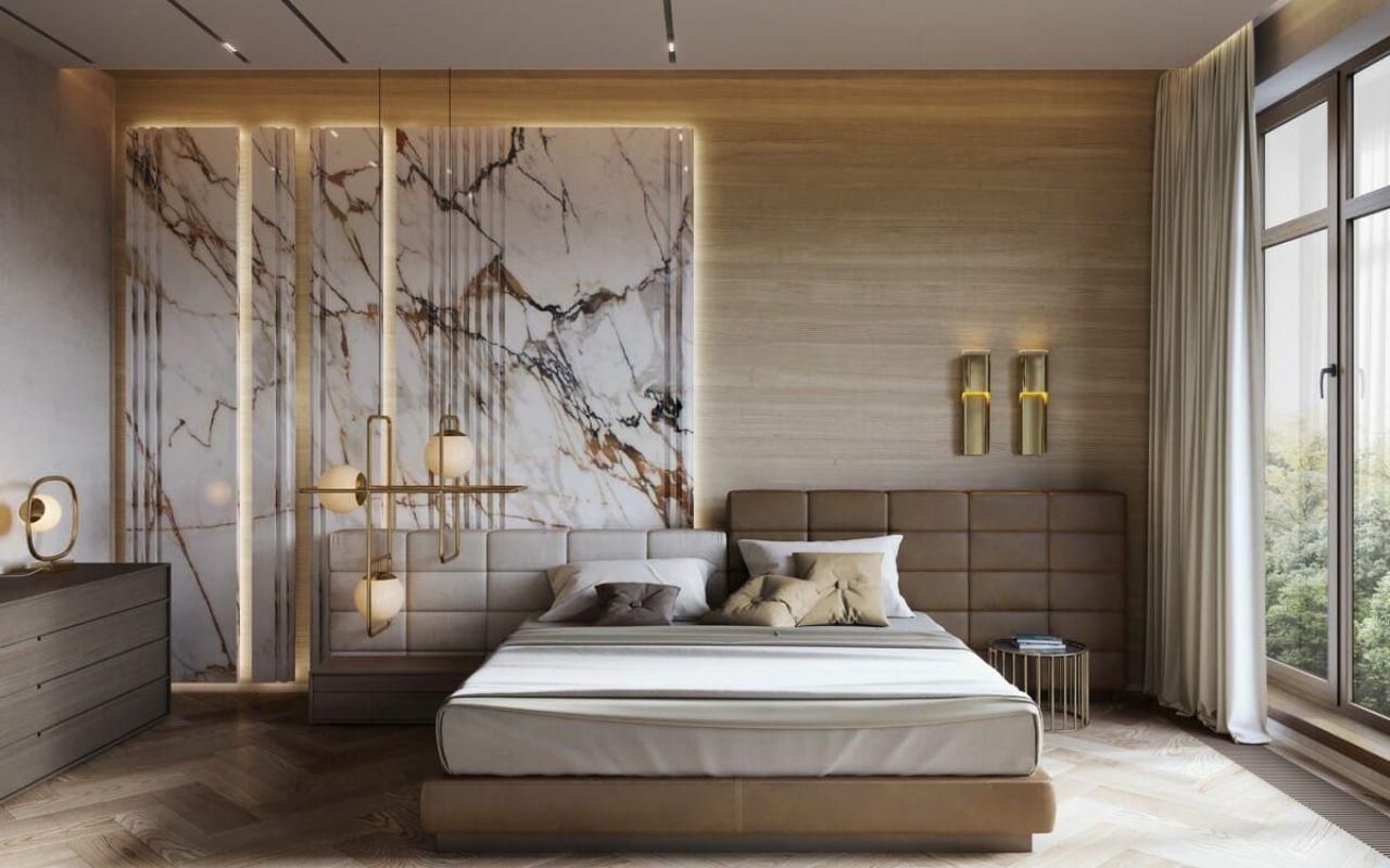 Ý tưởng thiết kế phòng ngủ có ban công an toàn - xanh mát và thư giãn 8