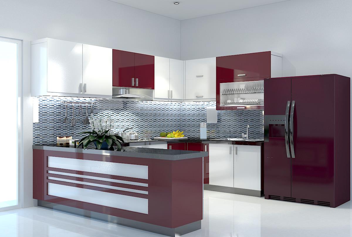 Thi công nội thất nhà bếp 15