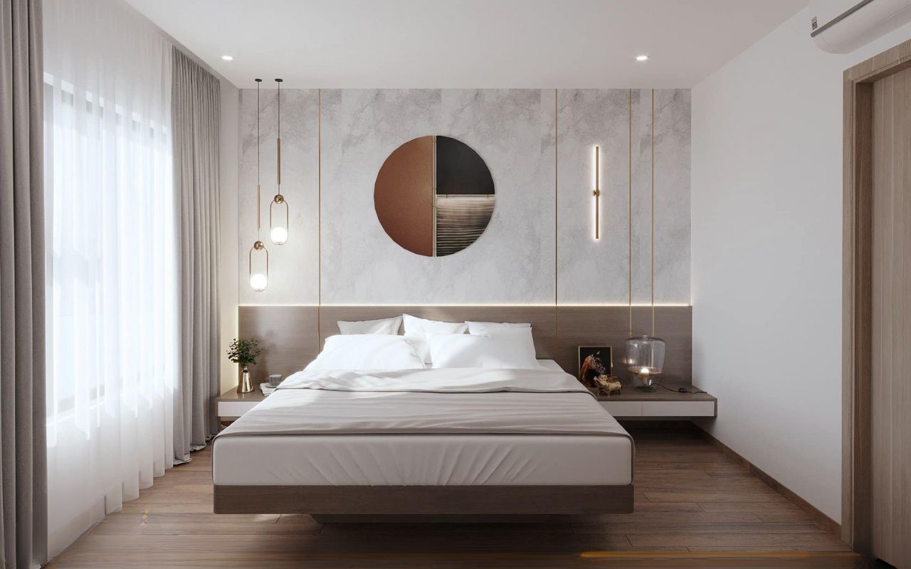 Cách đặt giường trong phòng ngủ tốt cho sức khỏe và “chuẩn” phong thủy 8