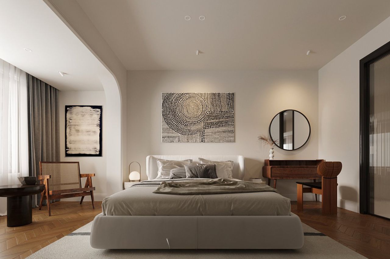 Giường ngủ super king size cho vợ chồng son