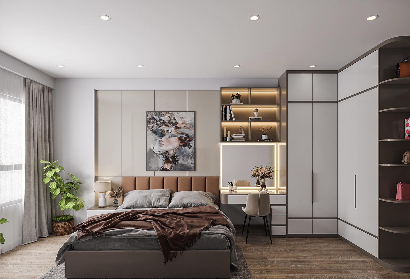 Thi công nội thất phòng ngủ 14