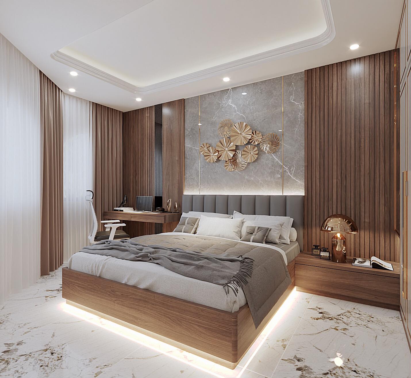 Chọn vị trí giường phù hợp