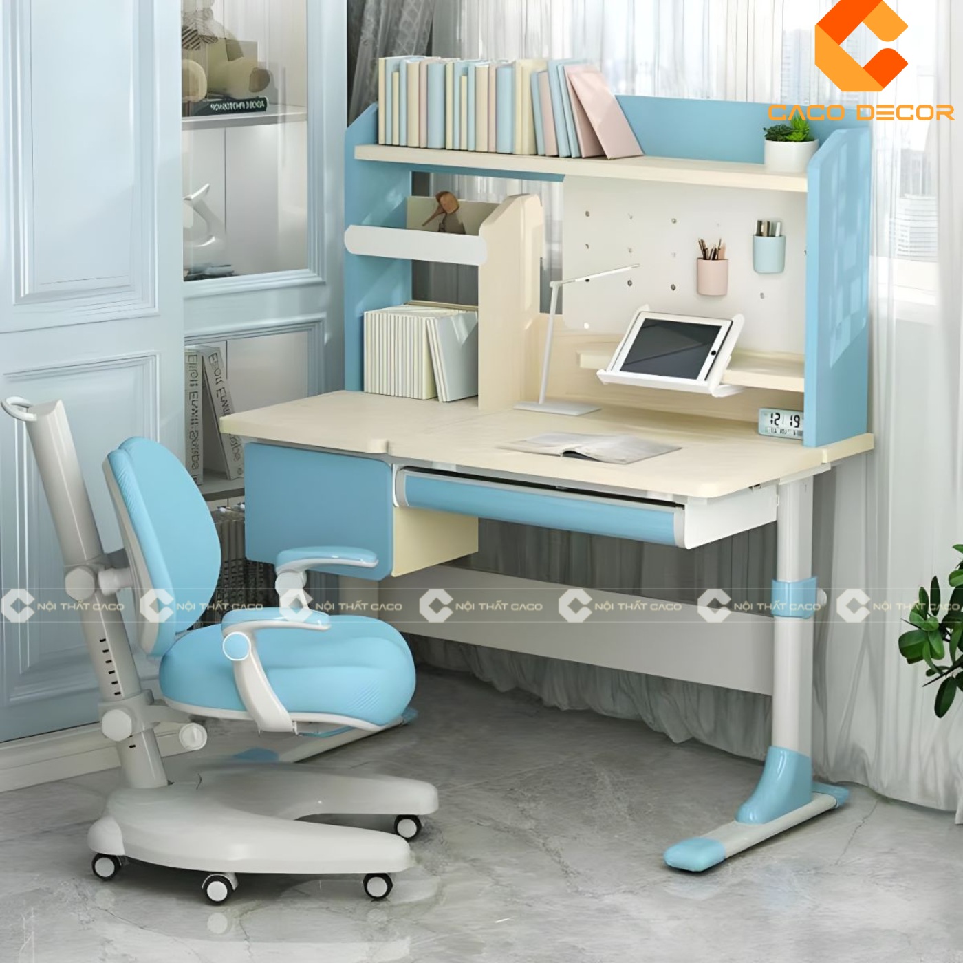 Bộ bàn ghế học sinh chống gù, chống cận cho các bé nhà bạn