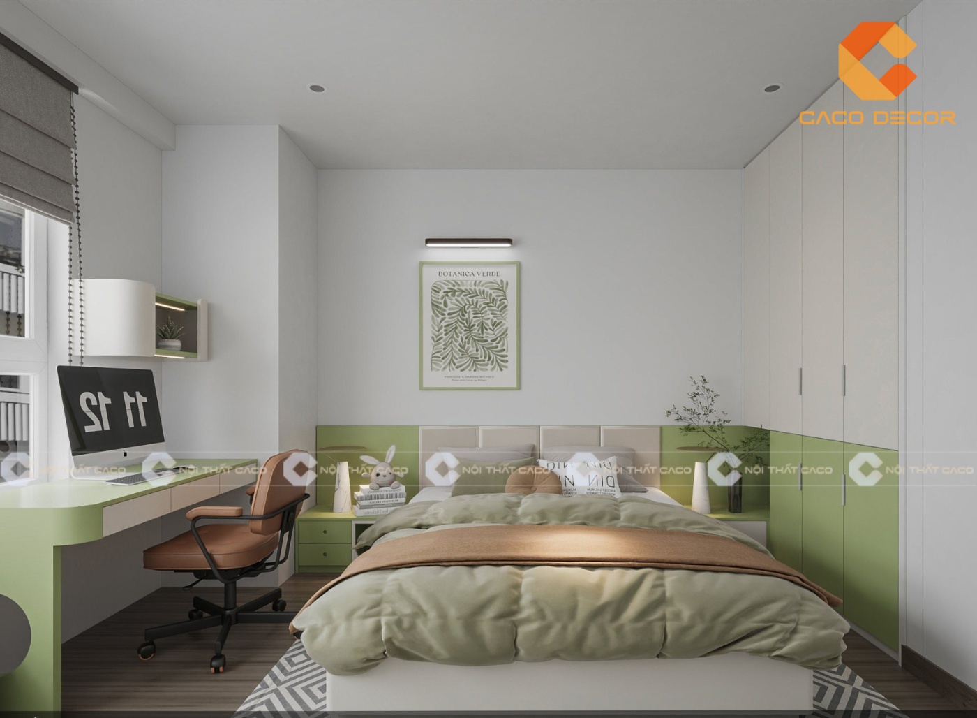 Thiết kế nội thất phòng trẻ em hiện đại