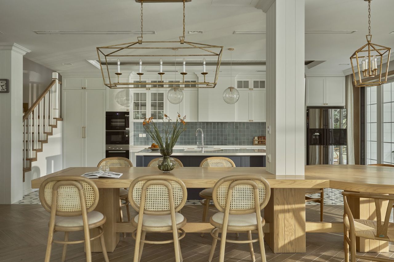 Ý tưởng thiết kế phòng khách liền bếp nhà ống “vạn người mê” 8