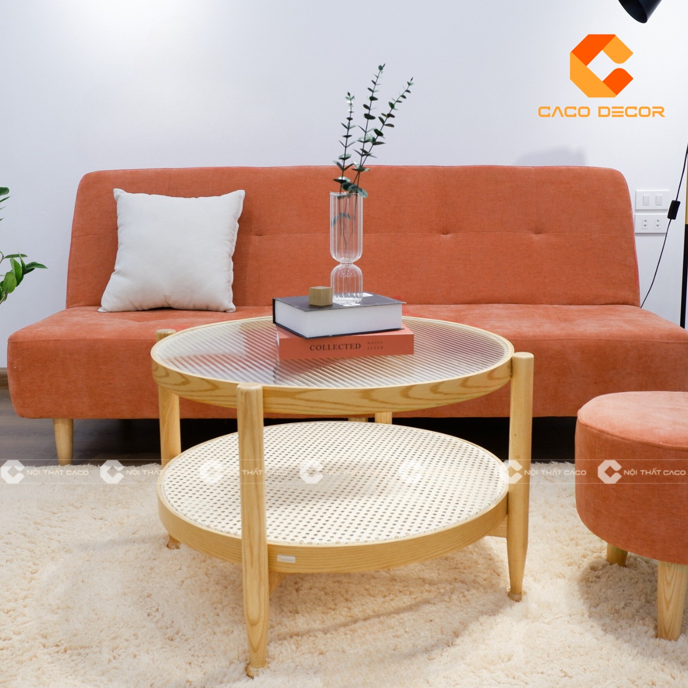 Mẫu bàn trà chung cư mã 09 được sản xuất bởi CaCo