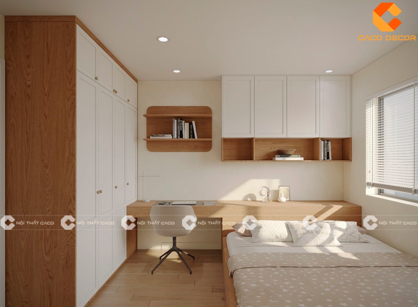 thiết kế nội thất chung cư, căn hộ 14