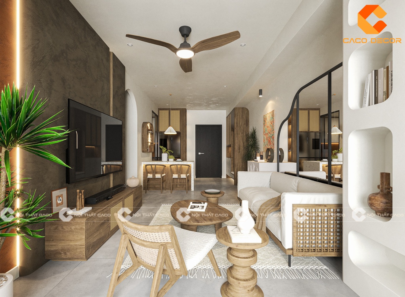 Bố trí cây xanh tạo điểm nhấn cho chung cư bạn 