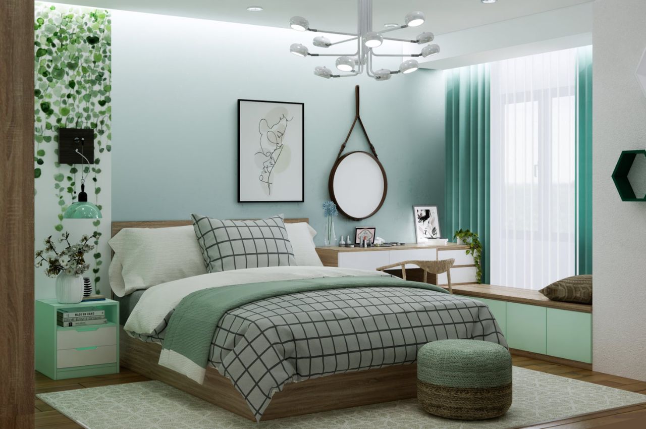 Chất liệu giường ngủ đôi phổ biến hiện nay