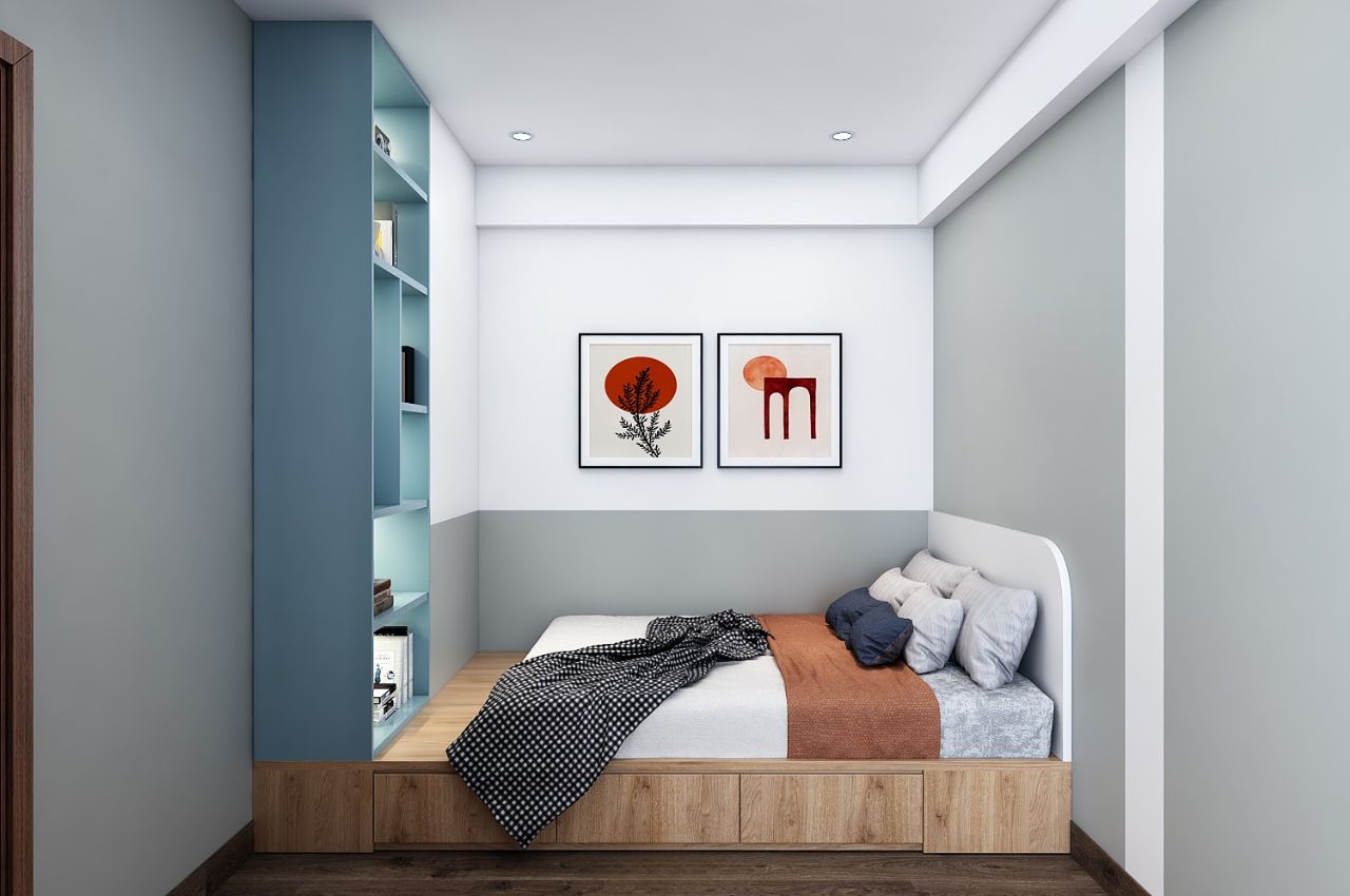 Ý tưởng thiết kế giường ngủ đơn giản, đẹp mắt và ấn tượng nhất 4