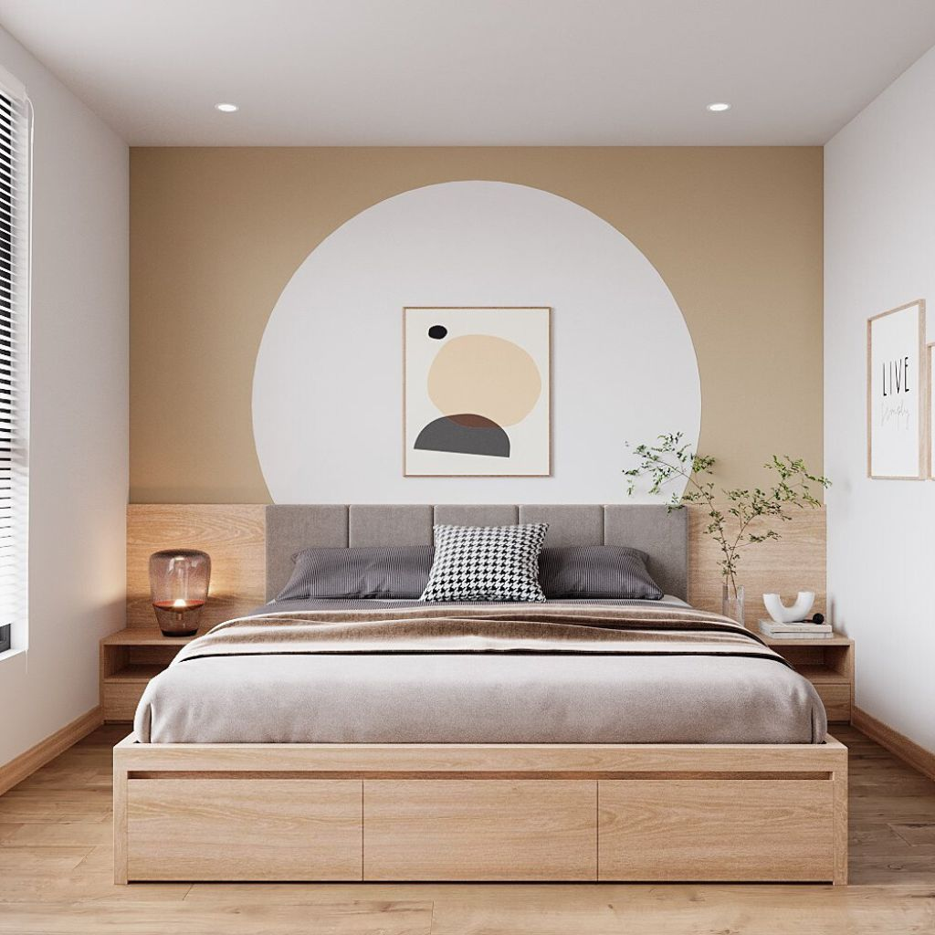 Giường 1m4 kiểu Nhật