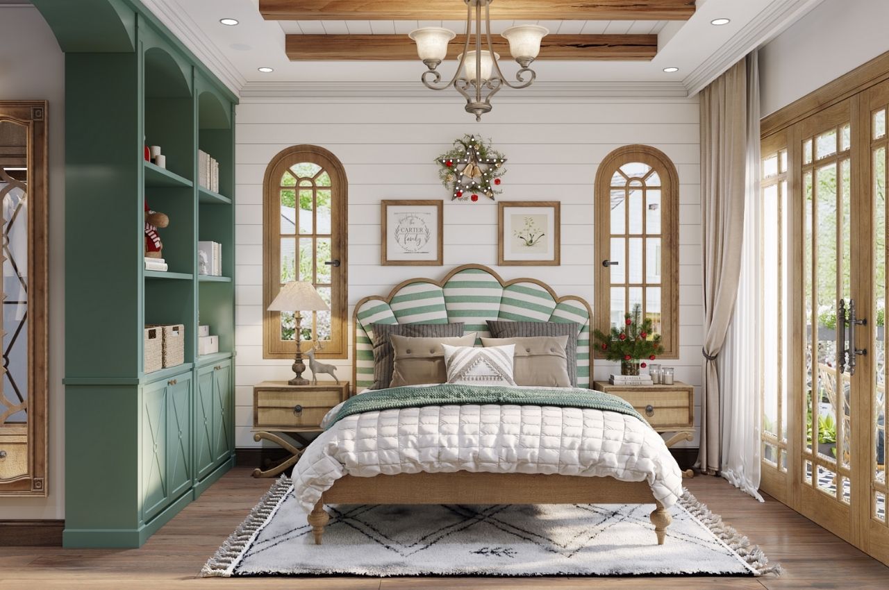 Có nên chọn mua giường gỗ chân cao? | Ưu điểm và các mẫu giường gỗ đẹp 7