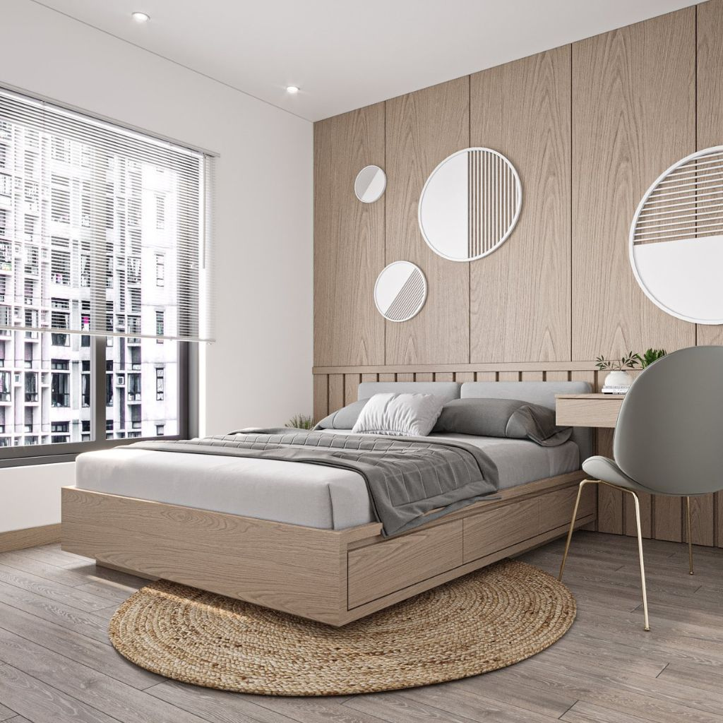 Không gian nào nên dùng giường 2m?