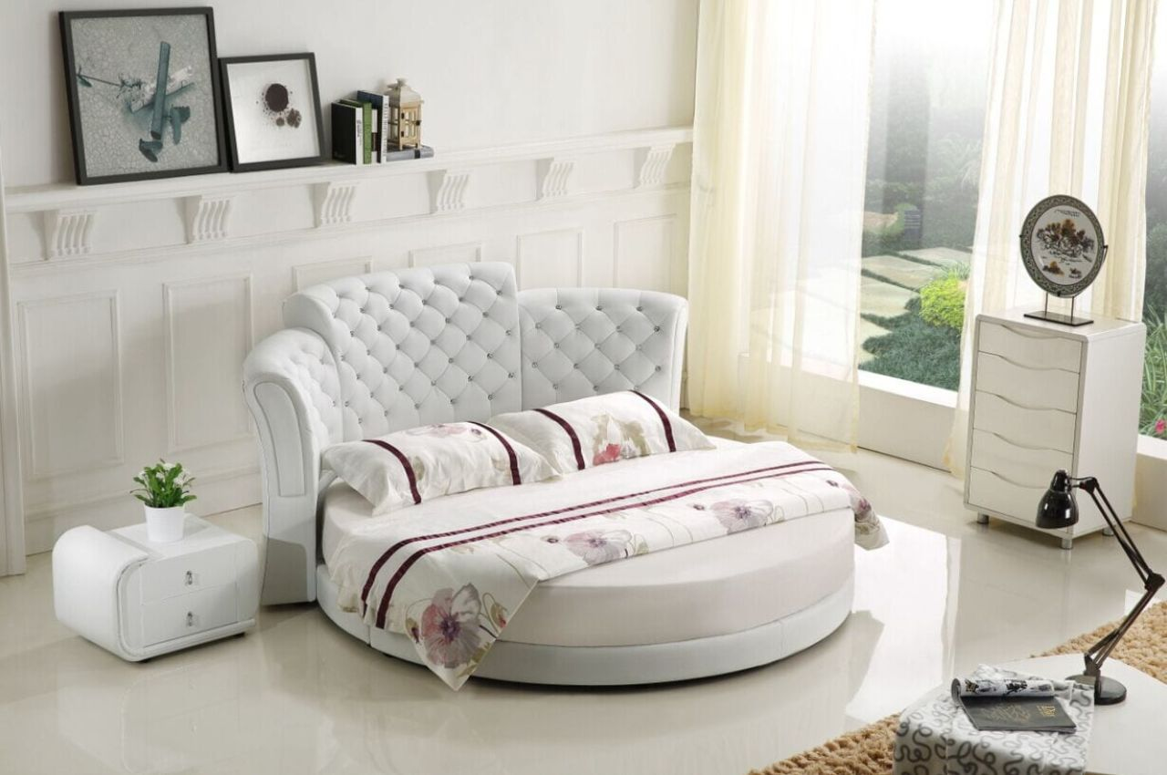 Giường ngủ tròn - Phong cách thiết kế tạo sự mới lạ cho không gian sống 2