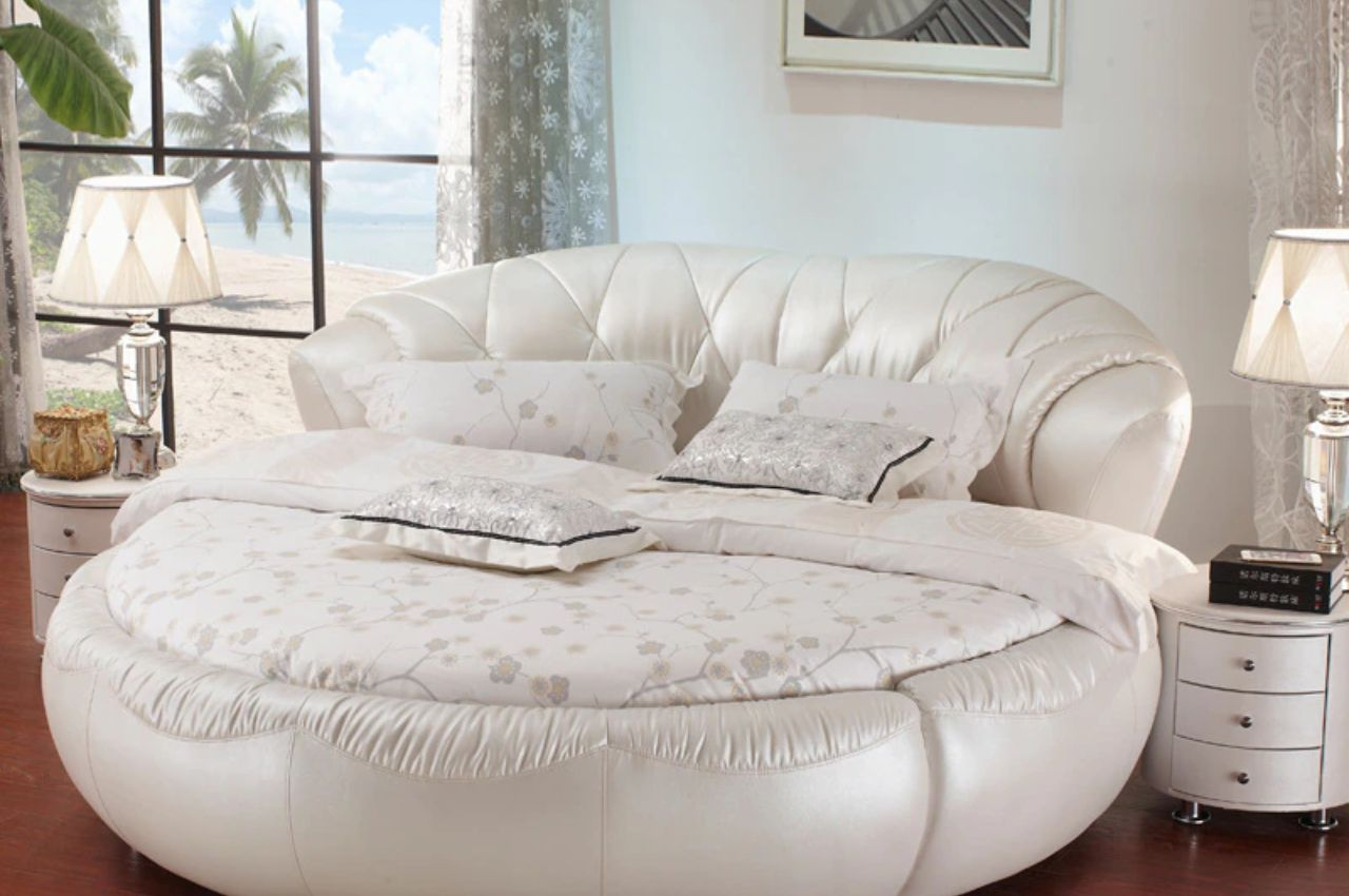 Giường ngủ tròn - Phong cách thiết kế tạo sự mới lạ cho không gian sống 7