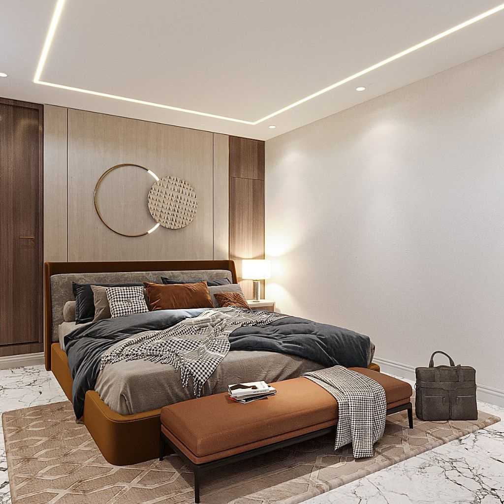 Màu sắc giường ngủ kiểu Hàn Quốc