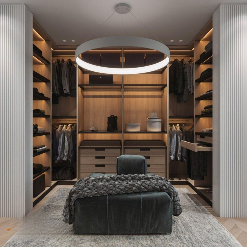 Tìm hiểu về mẫu tủ quần áo chữ U