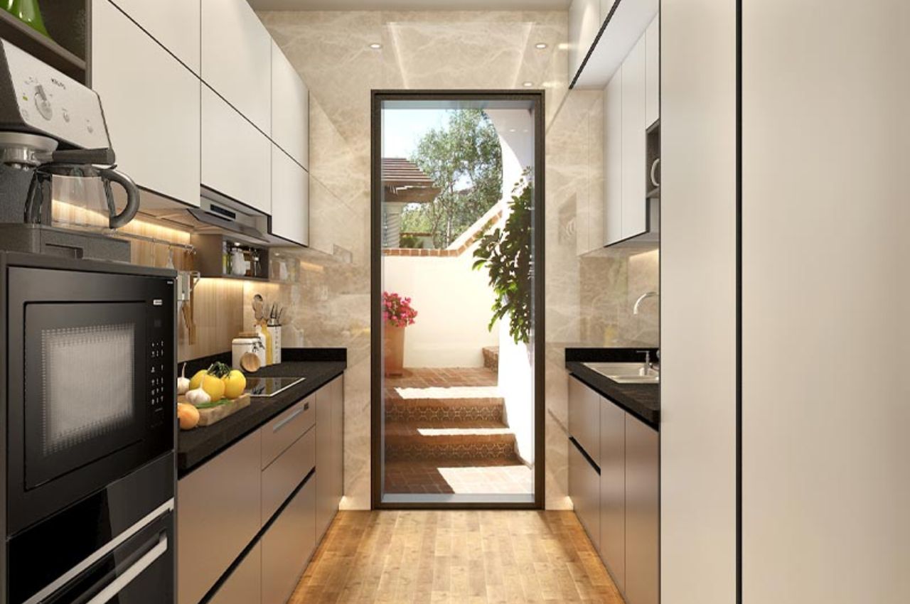 Thiết kế tủ bếp song song lựa chọn lý tưởng cho mọi không gian bếp 3