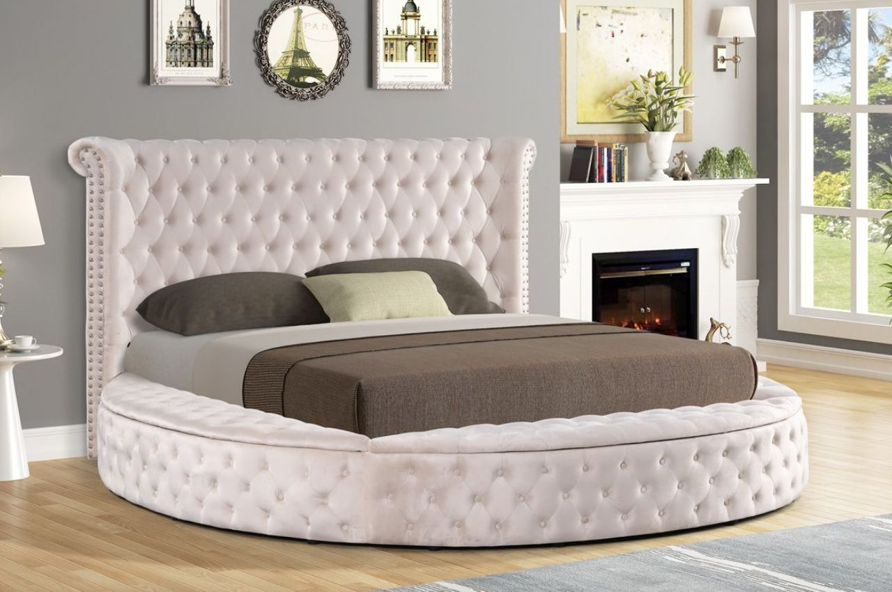 Giường ngủ tròn - Phong cách thiết kế tạo sự mới lạ cho không gian sống 1