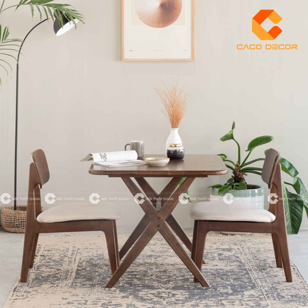 Bộ bàn ăn 2 ghế được làm bởi Nội Thất CaCo mã 15