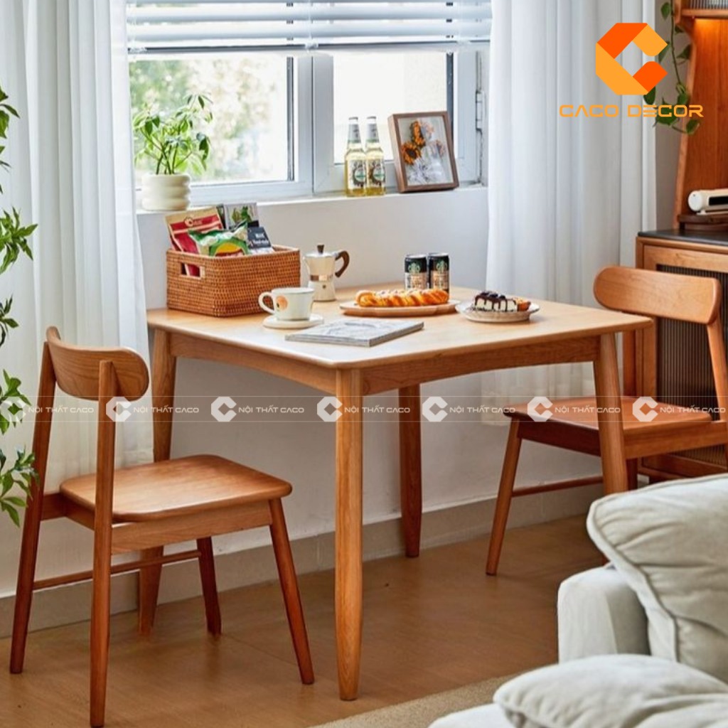 Bộ bàn ăn 2 ghế được làm bởi Nội Thất CaCo mã 13