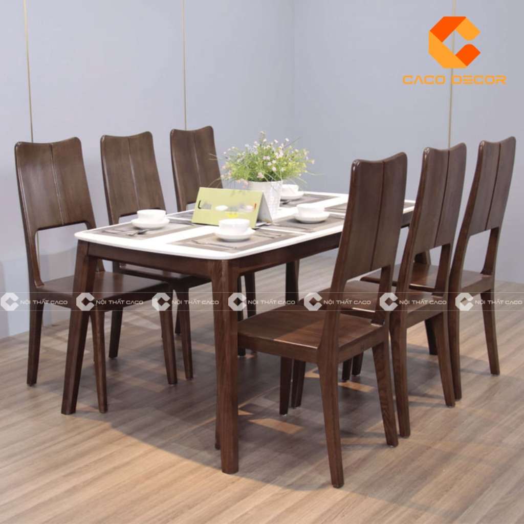 Mẫu bàn ăn chung cư được sản xuất bởi CaCo mã 02