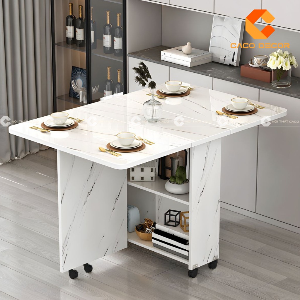 Mẫu 08 về sản phẩm bàn ăn gấp gọn tại cửa hàng CaCo
