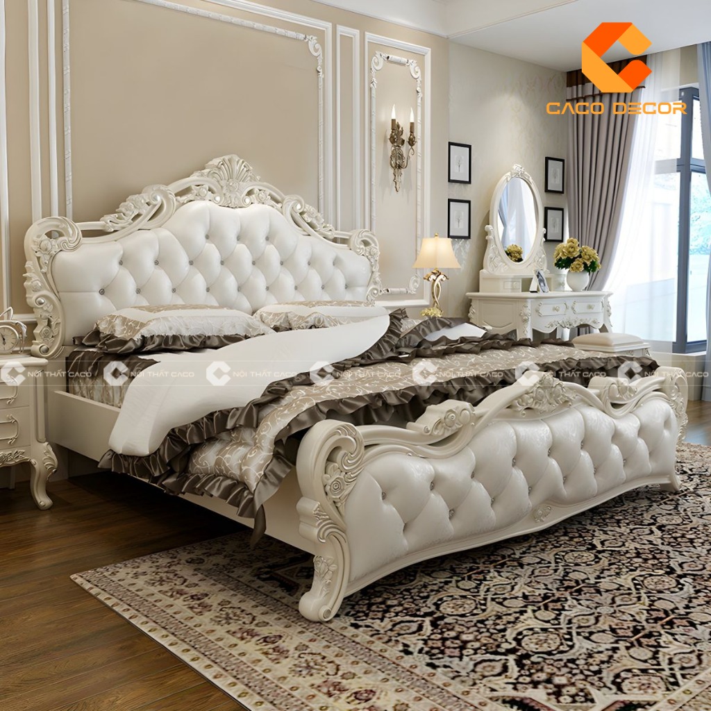 Phong cách thiết kế giường ngủ cổ điển
