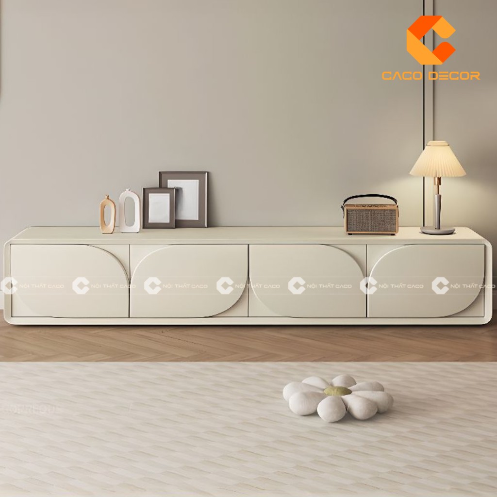 Kích thước tủ tivi hợp không gian bày trí