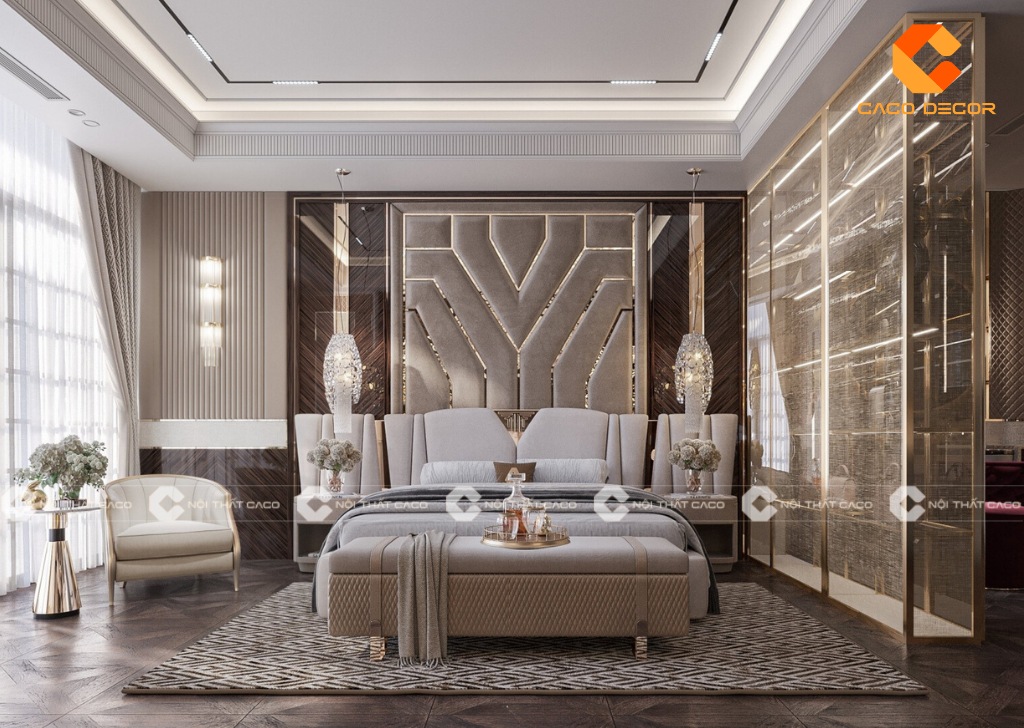 Mẫu 11 về thiết kế phòng ngủ 30m2 tại Nội Thất CaCo