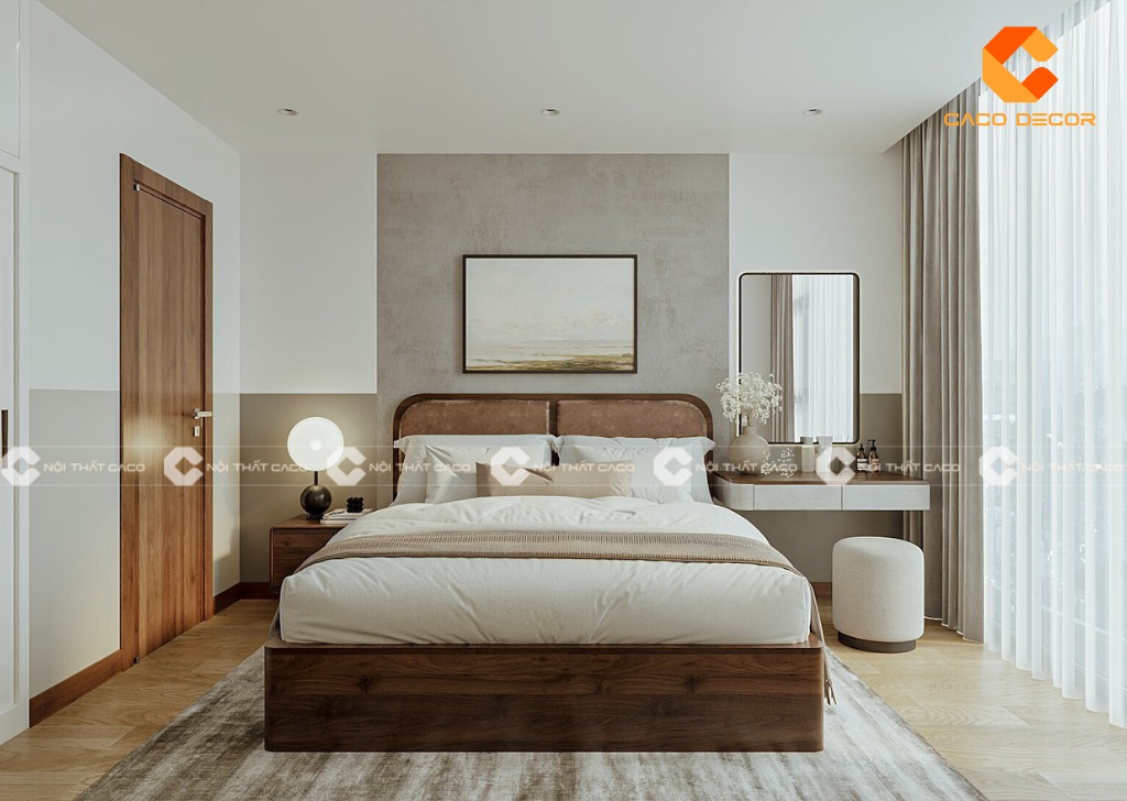 Bố trí phòng ngủ 30m2 với nội thất tối ưu