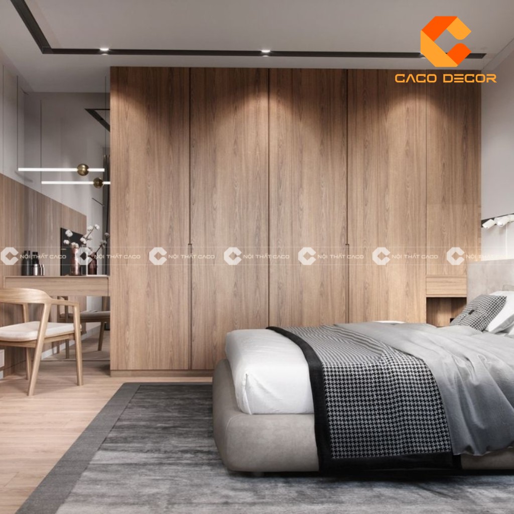 Tủ quần áo gỗ công nghiệp 5 cánh