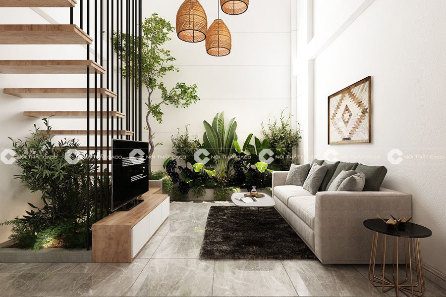 Những lưu ý khi thiết kế thi công nội thất nhà phố 2