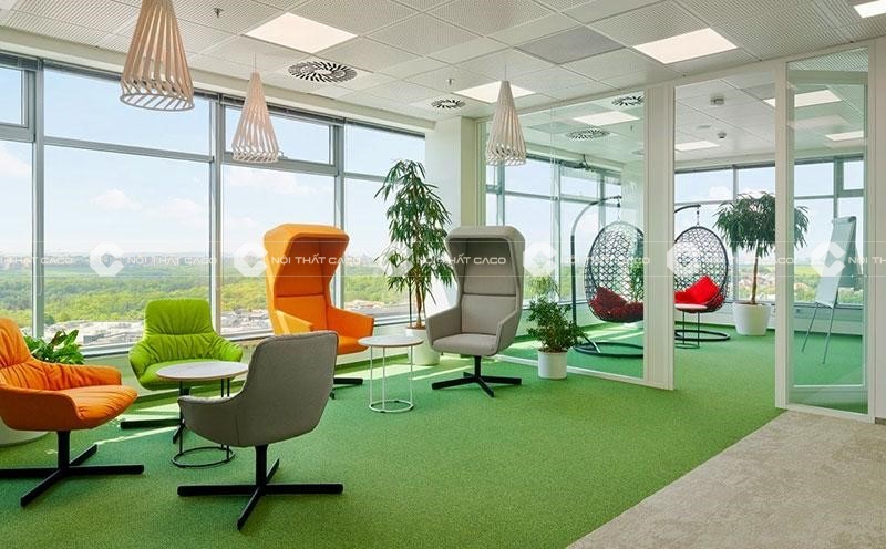Một số mẫu thiết kế văn phòng công ty đẹp, hiện đại