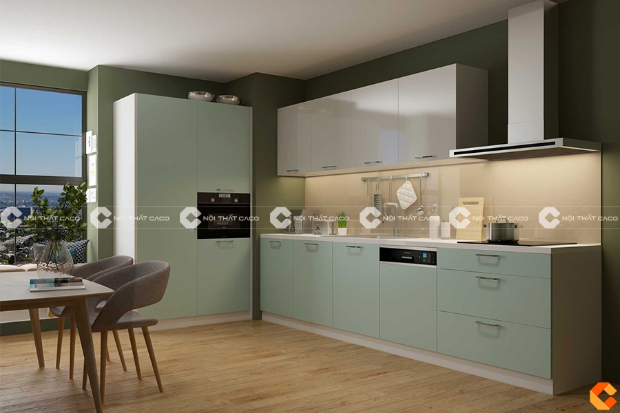 Thi công nội thất nhà bếp chung cư