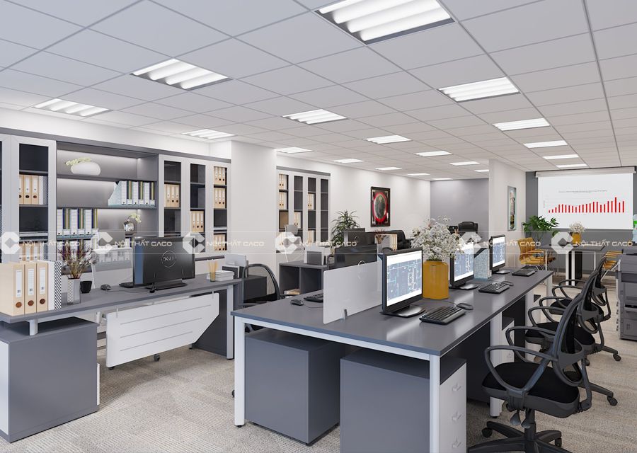 Báo giá thi công nội thất văn phòng tại CaCo