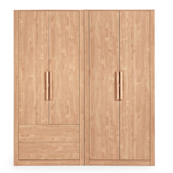 Tủ Quần Áo Gỗ MDF Cánh Mở Phong Cách Vintage - TAM016.  1