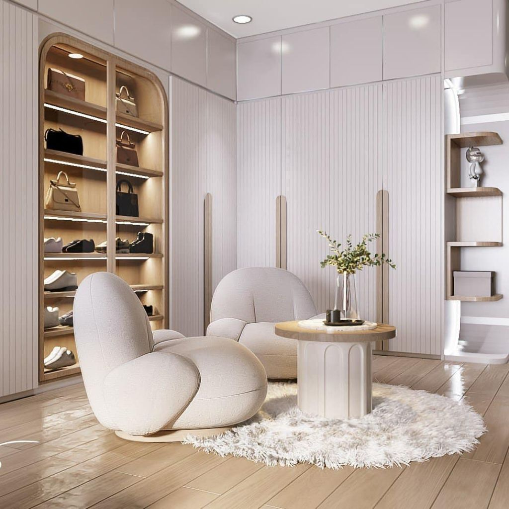 Mẫu tủ quần áo hiện đại quý phái sang trọng