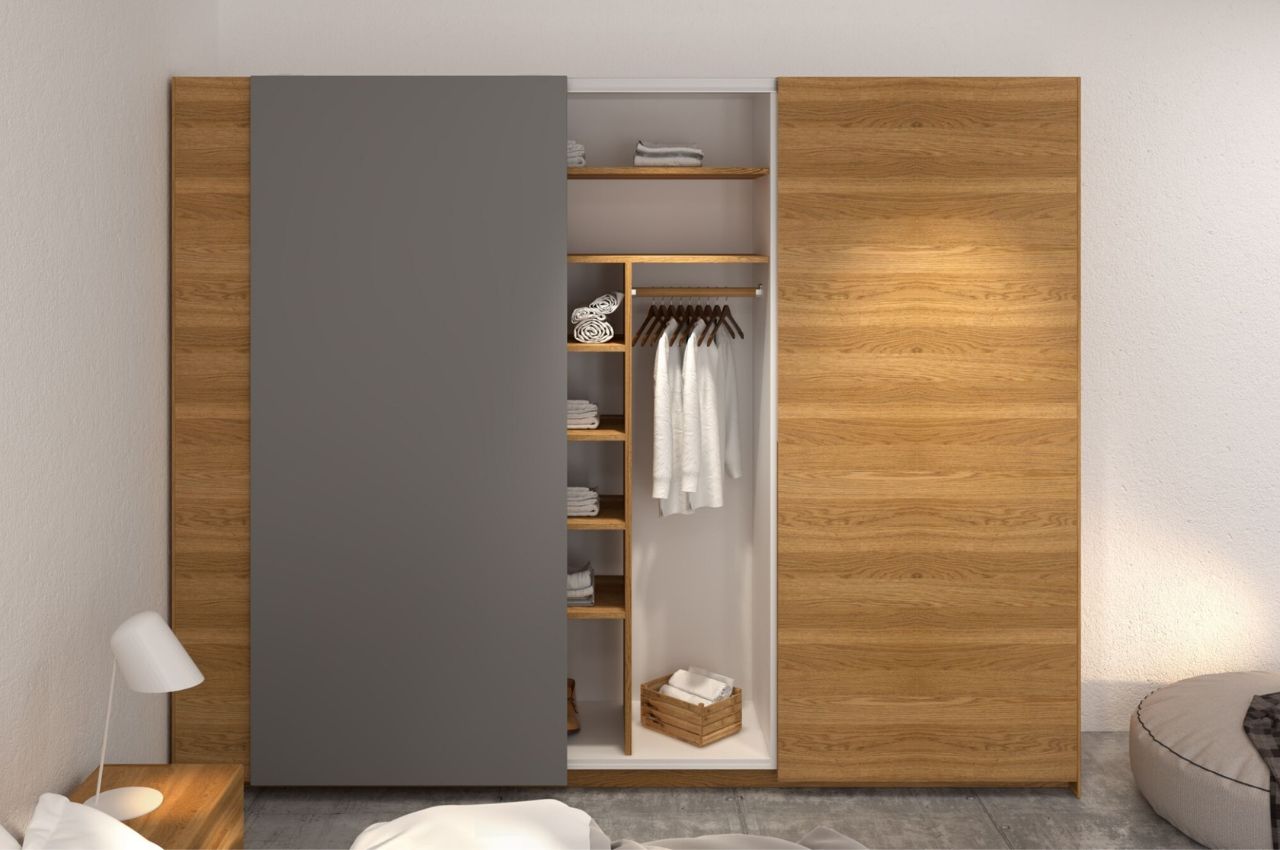 101+ mẫu tủ quần áo tiết kiệm không gian cho phòng diện tích hẹp 5