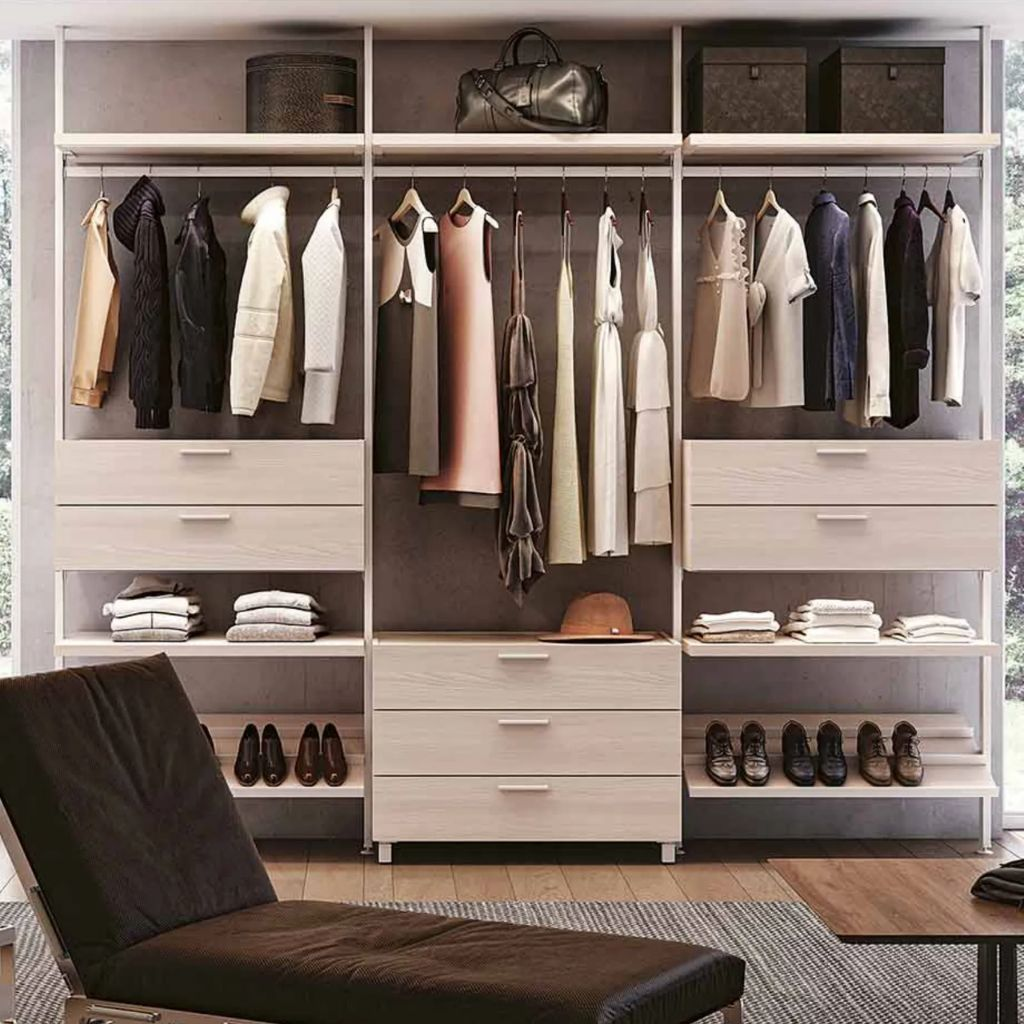 Tủ quần áo không cánh - cho phòng ngủ