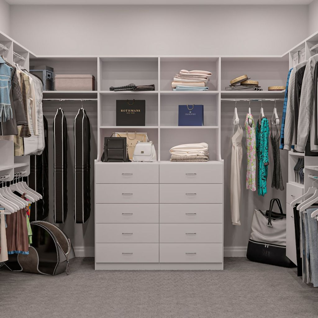 Ưu điểm của tủ quần áo không cánh