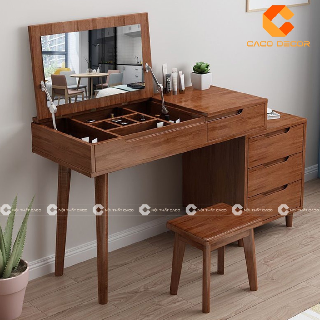 Sản phẩm bàn trang điểm gương lật mã 08 tại cửa hàng CaCo